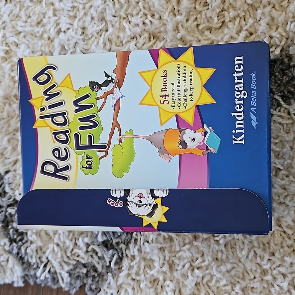 A beta book set for kindergarten reading